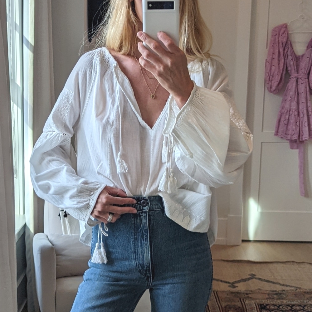 DOEN blouse brand new condition SMALL